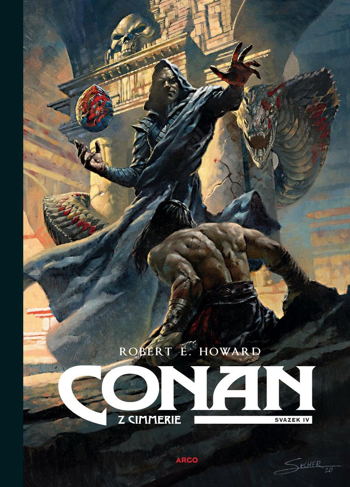 Komiks Conan z Cimmerie IV. přináší dvě drsné dobrodružství fantastického barbara