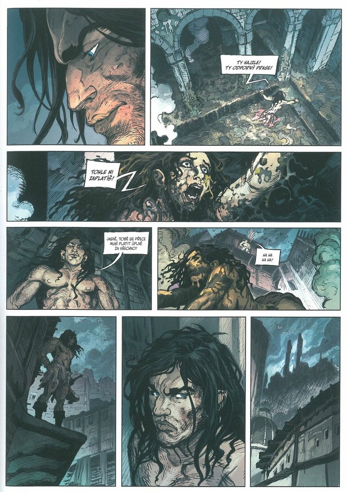 Komiks Conan z Cimmerie IV. přináší dvě drsné dobrodružství fantastického barbara