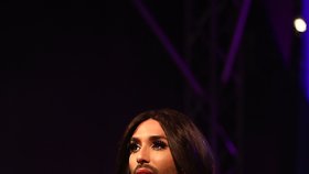 Conchita Wurst vyhrál v roce 2014 pěveckou soutěž Eurovision.