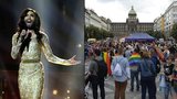 Vousatá zpěvačka Conchita Wurst v Česku: Vystoupí za »skromný« honorář