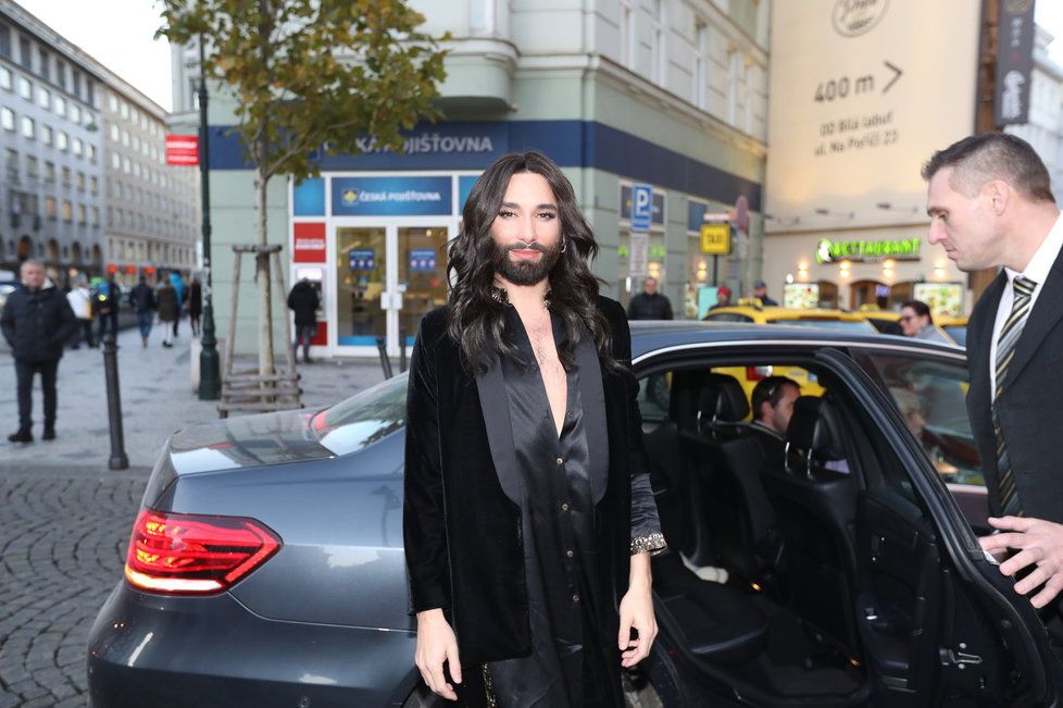 Conchita Wurst v Praze