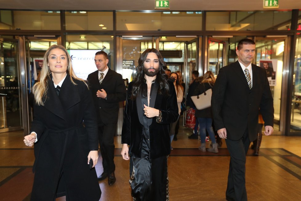 Conchita Wurst v Praze