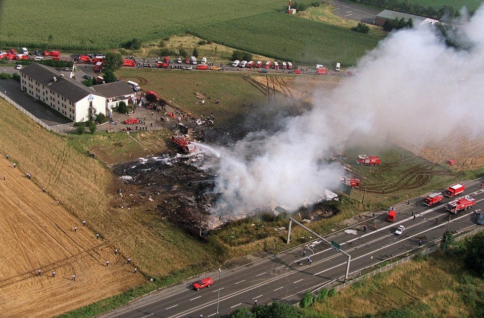 Při havárii concordu zahynulo 113 lidí