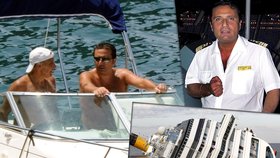 Schettino potopil luxusní Concordii a přesto ho italské úřady nechají dál plavit na moři