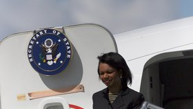 Condoleezza Rice opustila Českou republiku