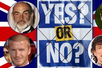 Connery vs. Beckham: Samostatnost Skotska rozděluje světové hvězdy!