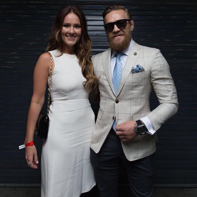 Conor McGregor s dlouholetou partnerkou Dee.