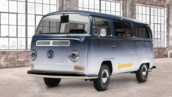 Continental přestavěl klasický VW T2 na retro-futuristický koncept AMBIENC3