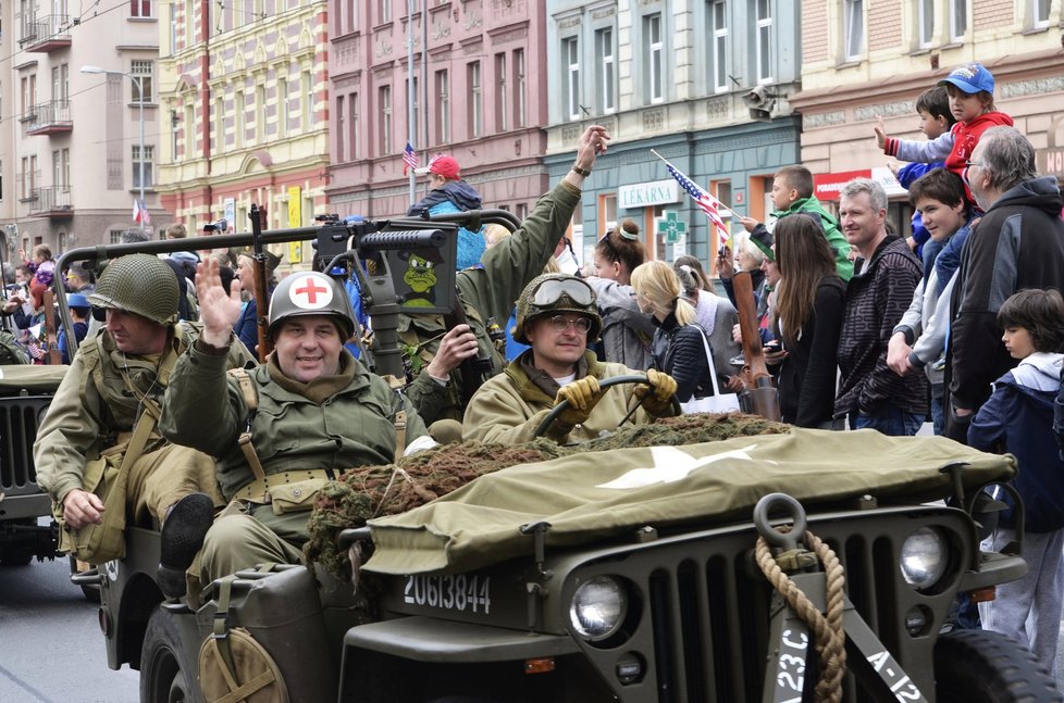 Na oslavy se letos vrátí Convoy of Liberty, loni chyběl, takhle vypadal v roce 2015.