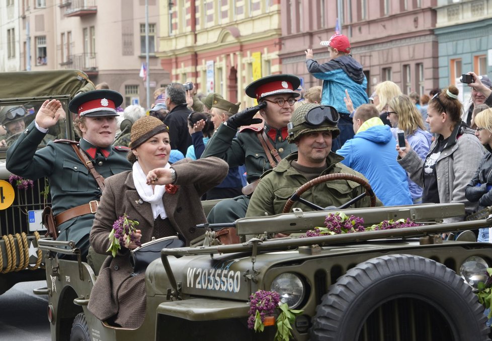 Na oslavy se letos vrátí Convoy of Liberty, loni chyběl, takhle vypadal v roce 2015.