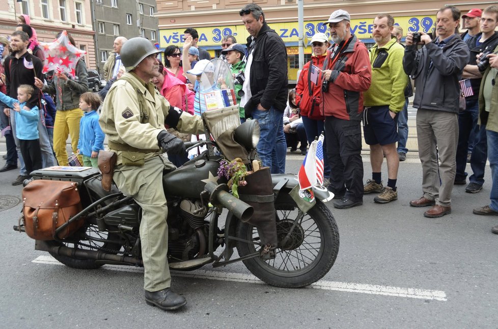 Convoy of liberty v Plzni, takhle vypadal v roce 2015.