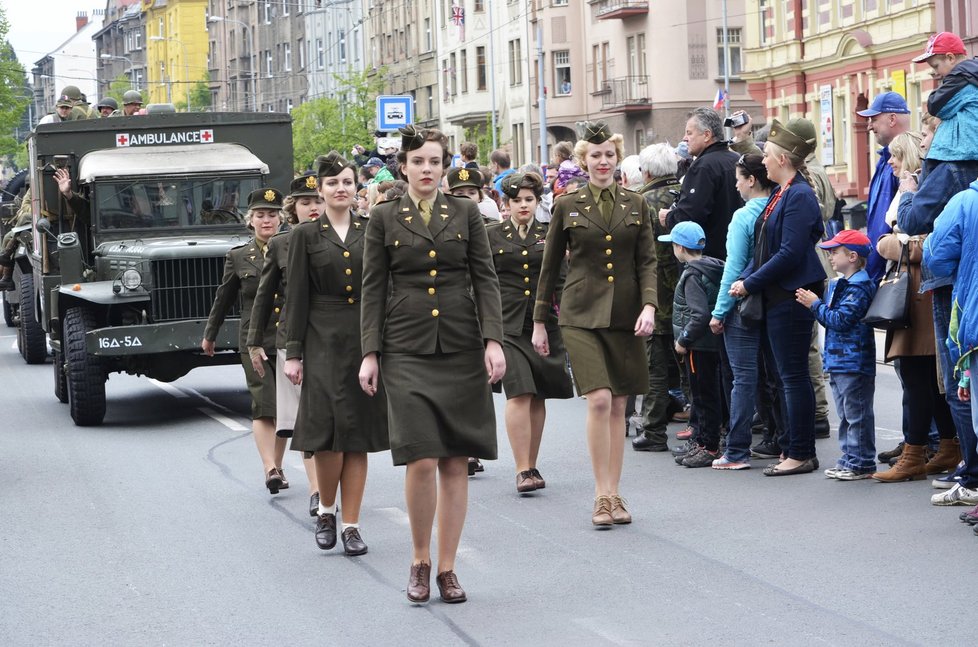 Na oslavy se letos vrátí Convoy of liberty, loni chyběl, takhle vypadal v roce 2015.