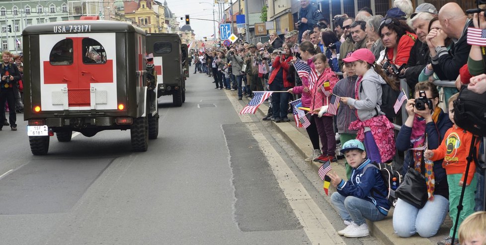 Na oslavy se letos vrátí Convoy of Liberty, loni chyběl, takhle vypadal v roce 2015.