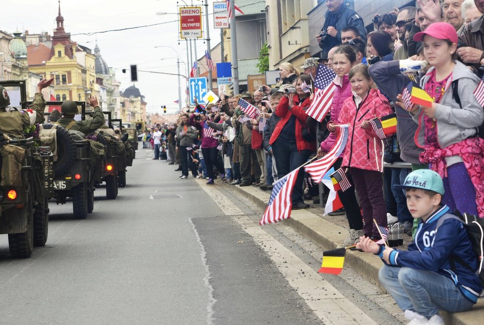 Na oslavy se letos vrátí Convoy of Liberty, loni chyběl, takhle vypadal v roce 2015.