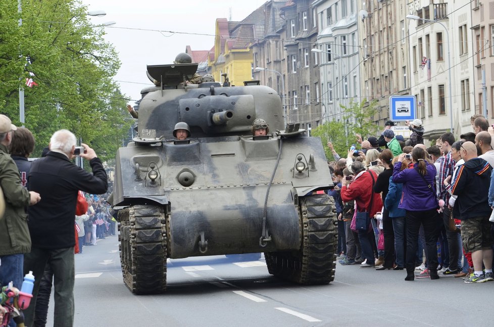 Na oslavy se letos vrátí Convoy of Liberty, loni chyběl, takhle vypadal v roce 2015.