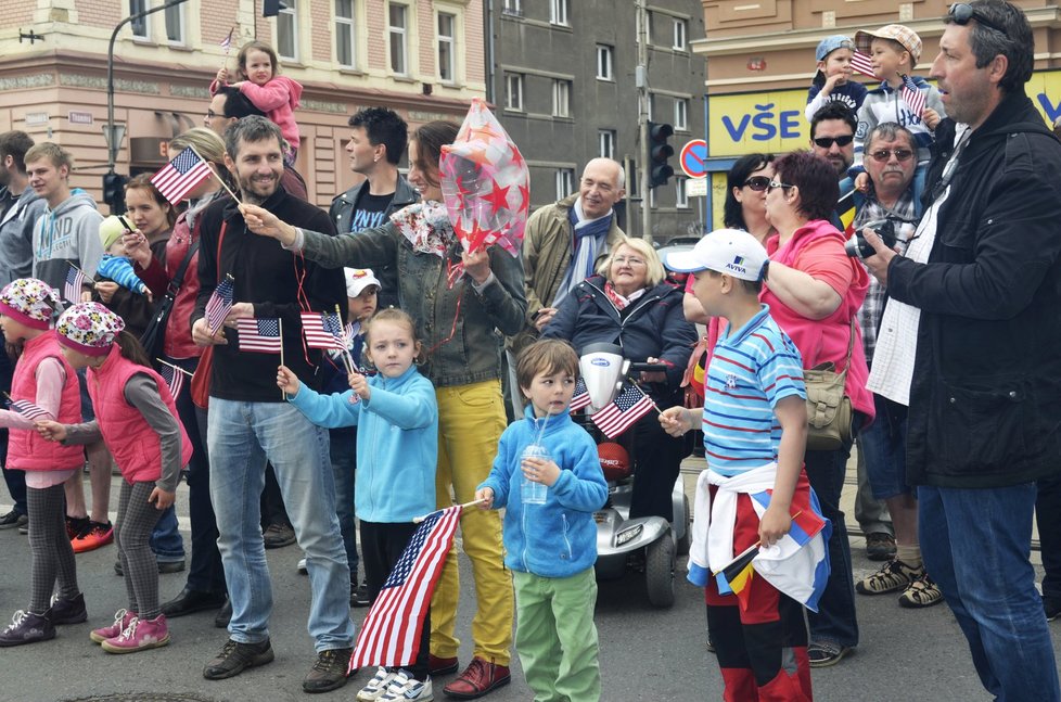 Convoy of liberty v Plzni, takhle vypadal v roce 2015.