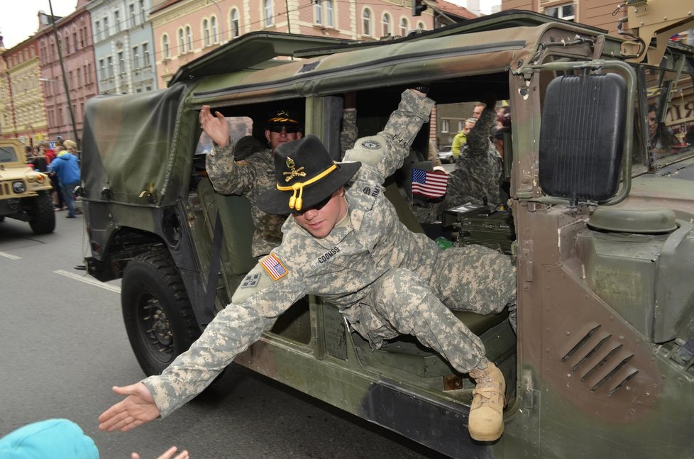 Na oslavy se letos vrátí Convoy of Liberty, loni chyběl, takhle vypadal v roce 2015.