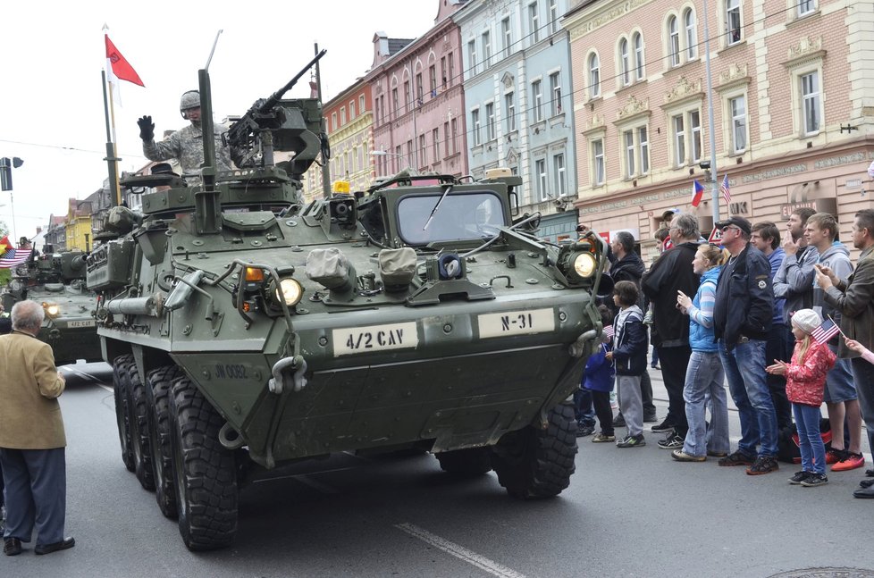 Na oslavy se letos vrátí Convoy of liberty, loni chyběl, takhle vypadal v roce 2015.