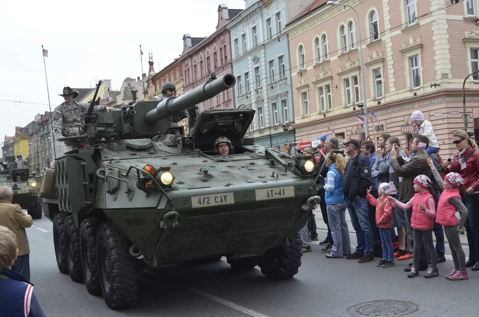 Convoy of liberty v Plzni, takhle vypadal v roce 2015.