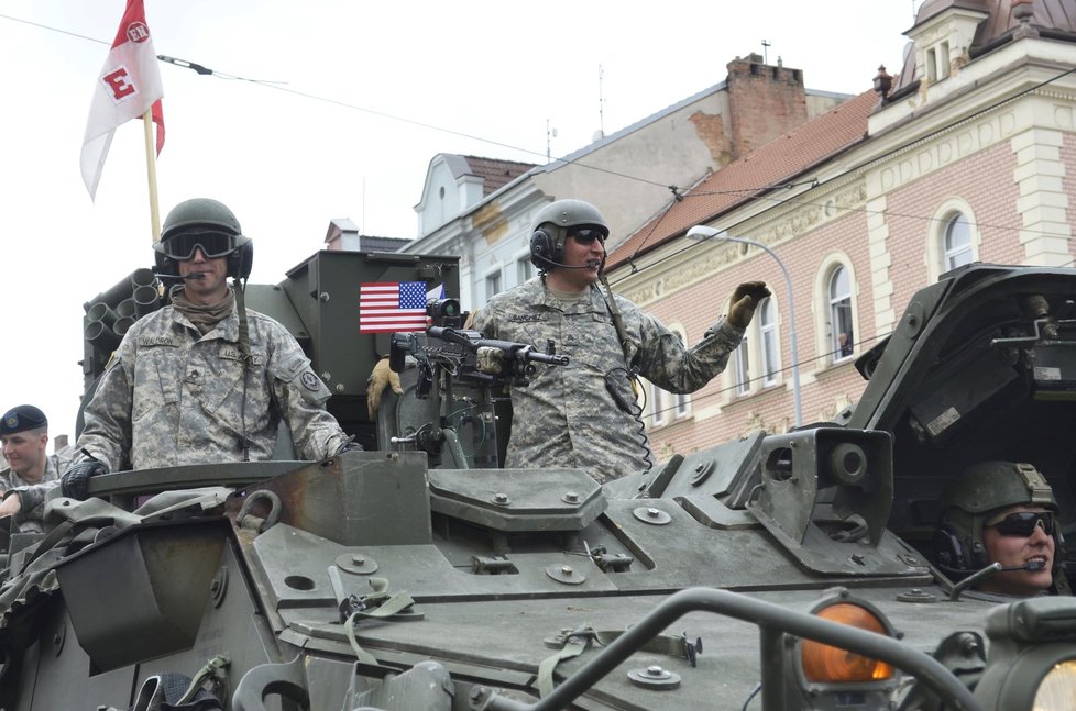 Convoy of liberty v Plzni, takhle vypadal v roce 2015.