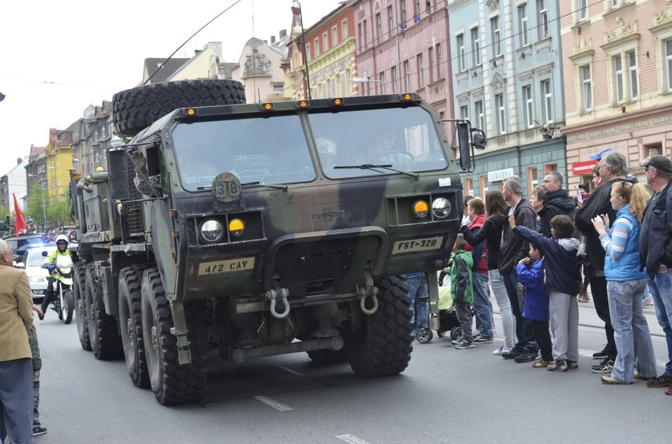 Na oslavy se letos vrátí Convoy of Liberty, loni chyběl, takhle vypadal v roce 2015.