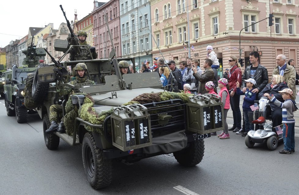 Na oslavy se letos vrátí Convoy of Liberty, loni chyběl, takhle vypadal v roce 2015.