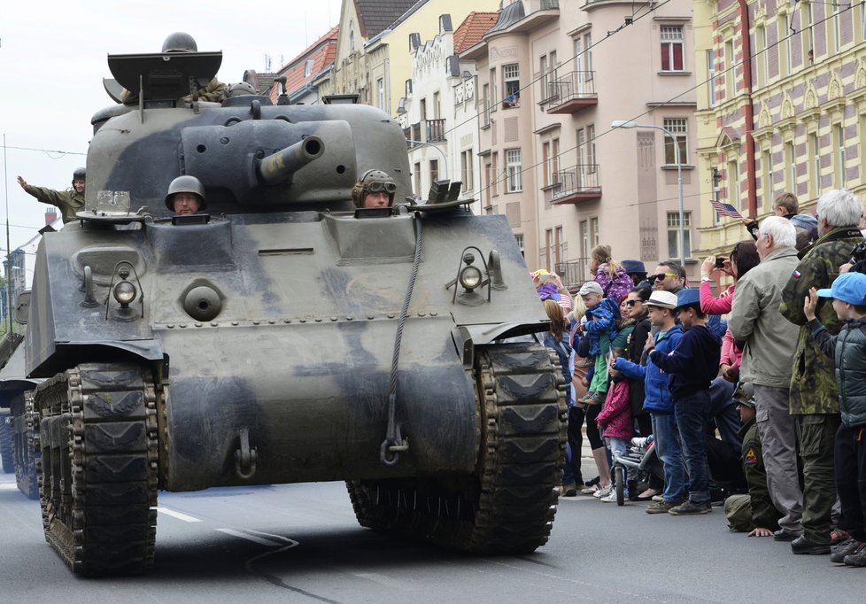 Na oslavy se letos vrátí Convoy of liberty, loni chyběl, takhle vypadal v roce 2015.