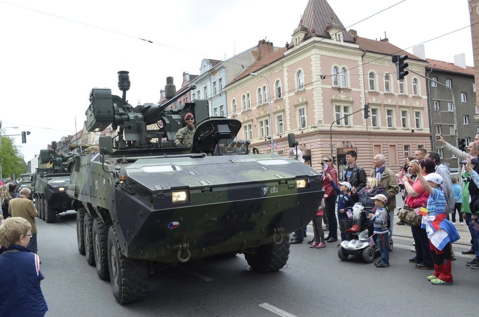 Convoy of liberty v Plzni, takhle vypadal v roce 2015.