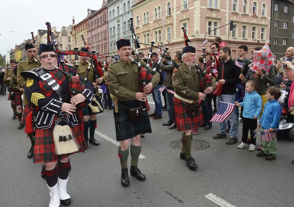 Convoy of liberty v Plzni, takhle vypadal v roce 2015.