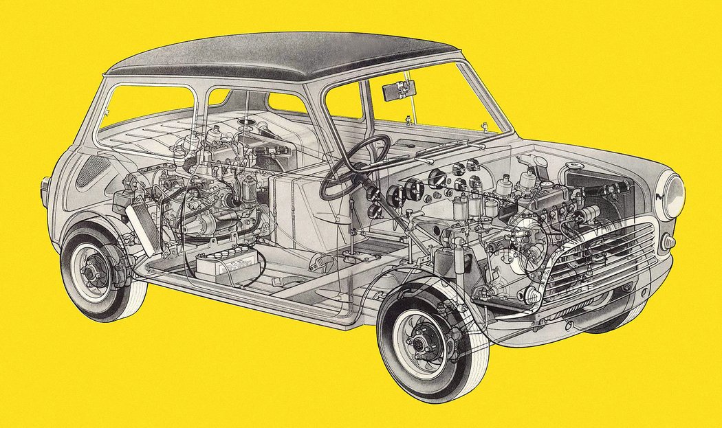 Cooper Mini prototype (1963)