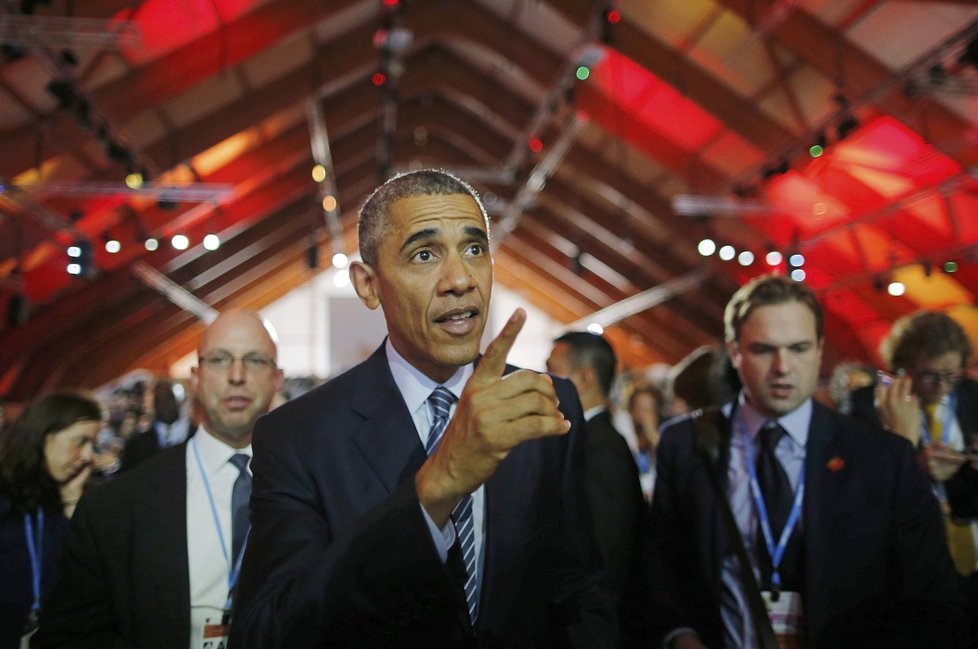 Klimatický summit v Paříži: Prezident USA Barack Oabam