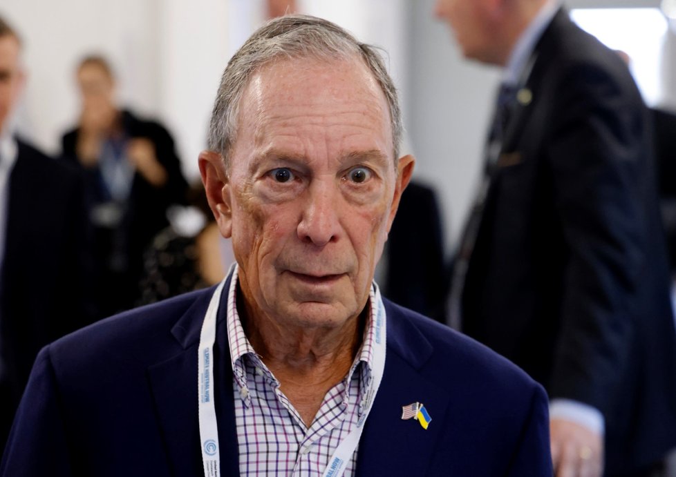 Klimatická konference COP27 v Egyptě: Exstarosta New Yorku Michael Bloomberg (7. 11. 2022)