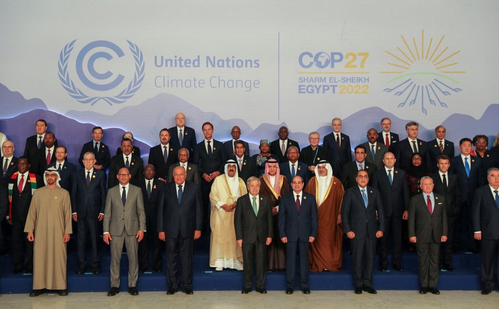Klimatická konference COP27 v Egyptě (7. 11. 2022)