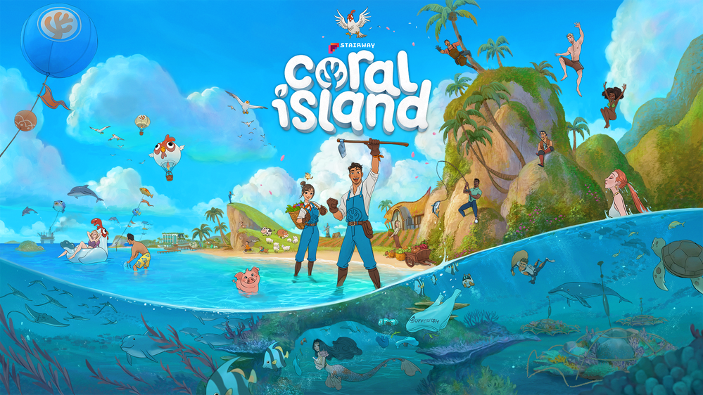 Coral Island je zajímavý nový herní simulátor s tématem ochrany přírody