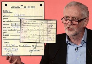 Jeremy Corbyn (Labour Party) se v 80. letech údajně scházel s československou StB.