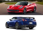 Designový duel: Corvette Stingray vs. Nissan GT-R