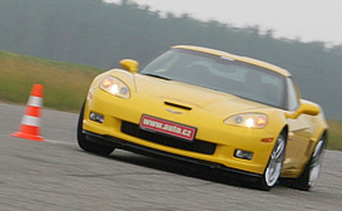 Corvette Z06 – žlutá raketa