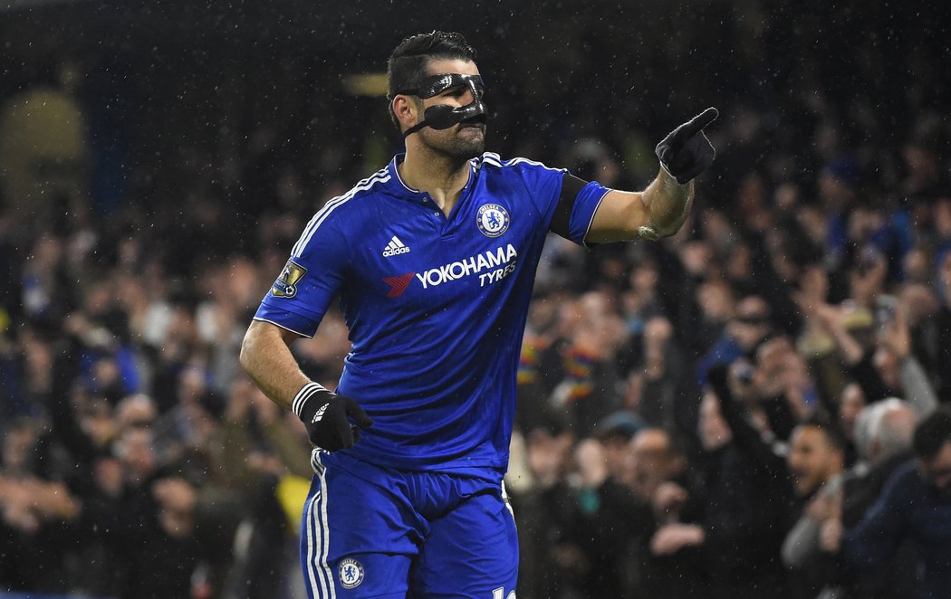 Útočník Chelsea Diego Costa