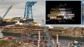 Loď duchů. Tou je obří luxusní parník Costa Concordia dnes