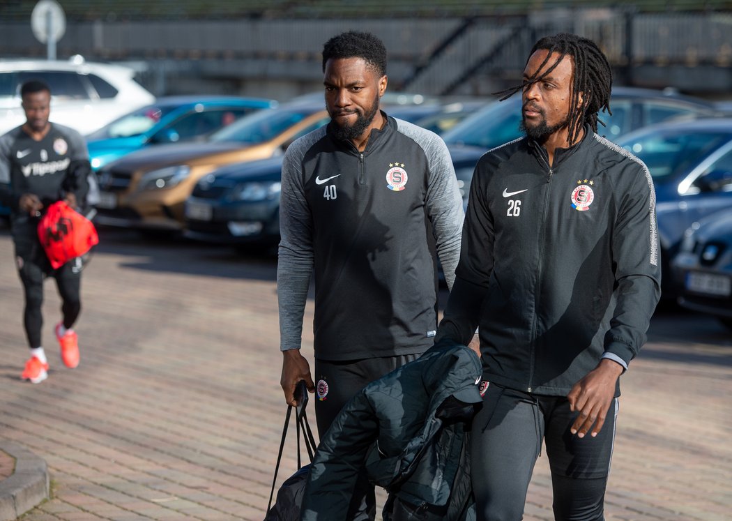 Costa a Georges Mandjeck přijeli na Strahov v jednu chvíli