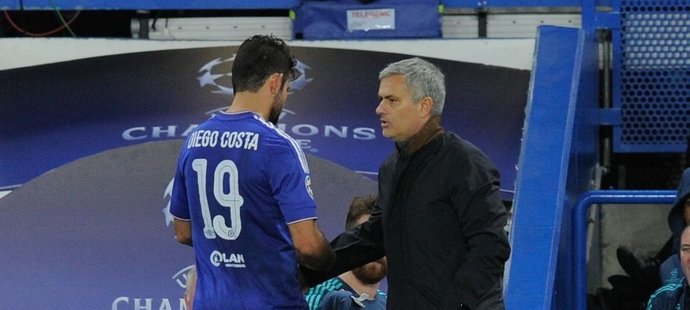 Diego Costa měl s José Mourinhem už nejedn konflikt