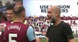 Guardiola měl pro Coufala pochvalu Guardiola měl pro Coufala pochvalu