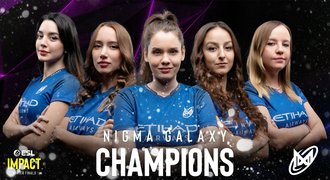 Katarína "Kat" Vašková zapisuje další triumf! Dívčí tým Nigma Galaxy vyhrál Impact League Season 2