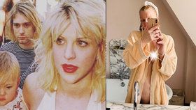Rebelka Courtney Love (56) šokovala nahotou! Je na intimním snímku těhotná?