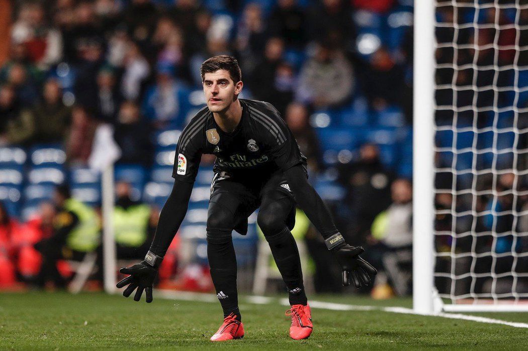 Gólman madridského Realu Thibaut Courtois