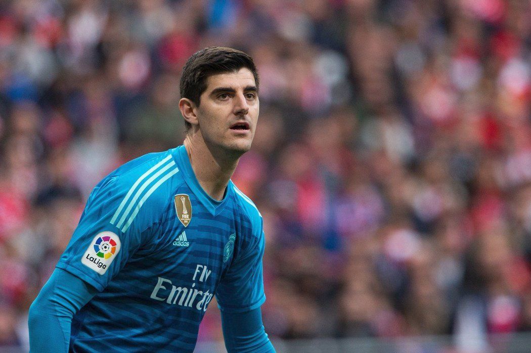 Thibaut Courtois v dresu madridského Realu