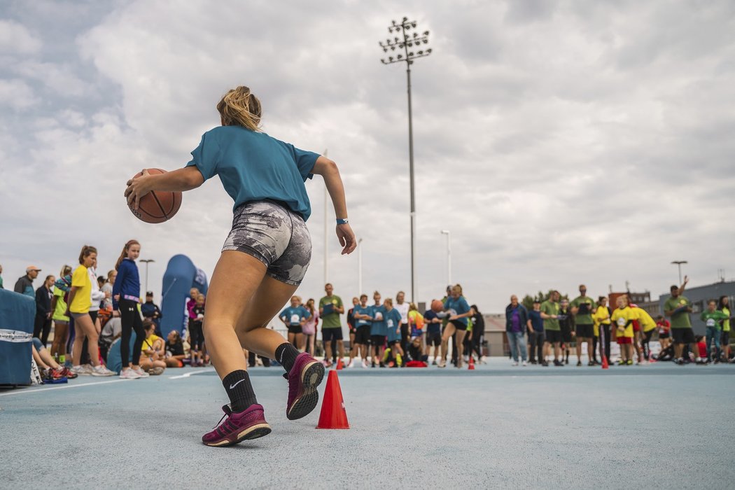 Děti na finále Sazka olympijského víceboje