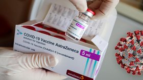 Vakcína AstraZeneca proti nemoci covid-19.