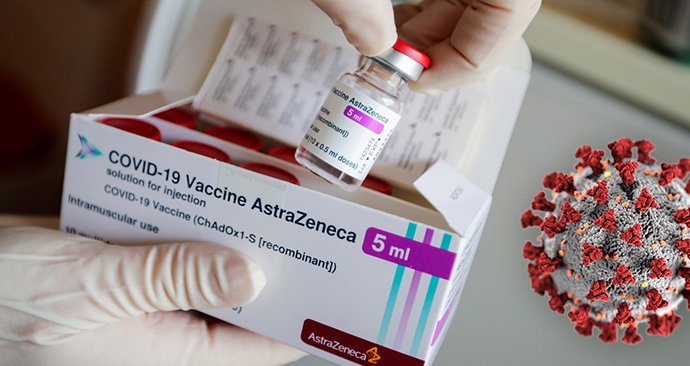 Vakcína AstraZeneca proti nemoci covid-19.