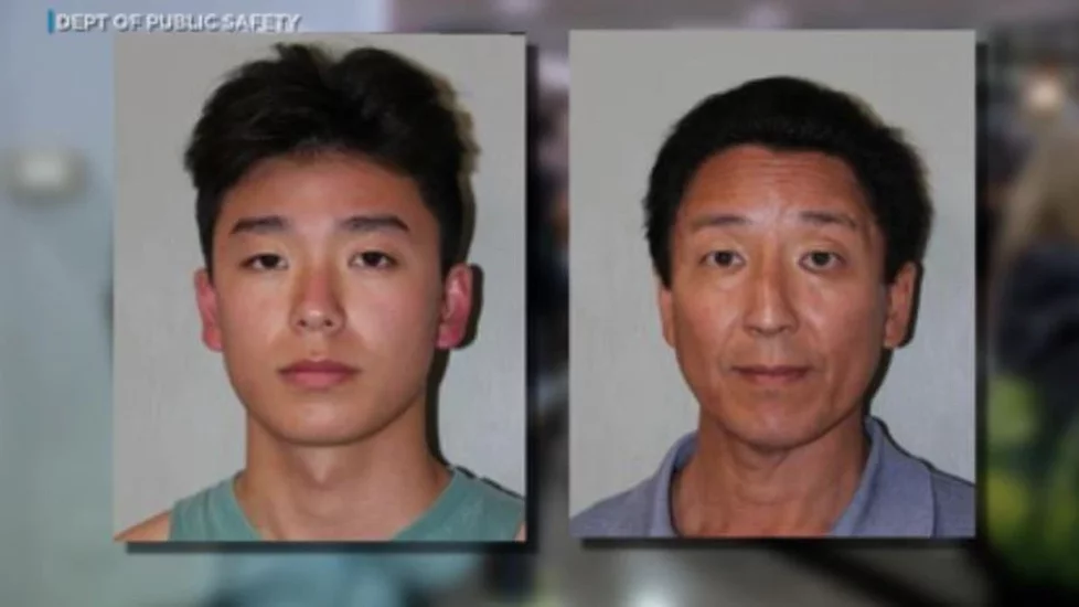 Otec a syn Chungovi padělali covid pas.